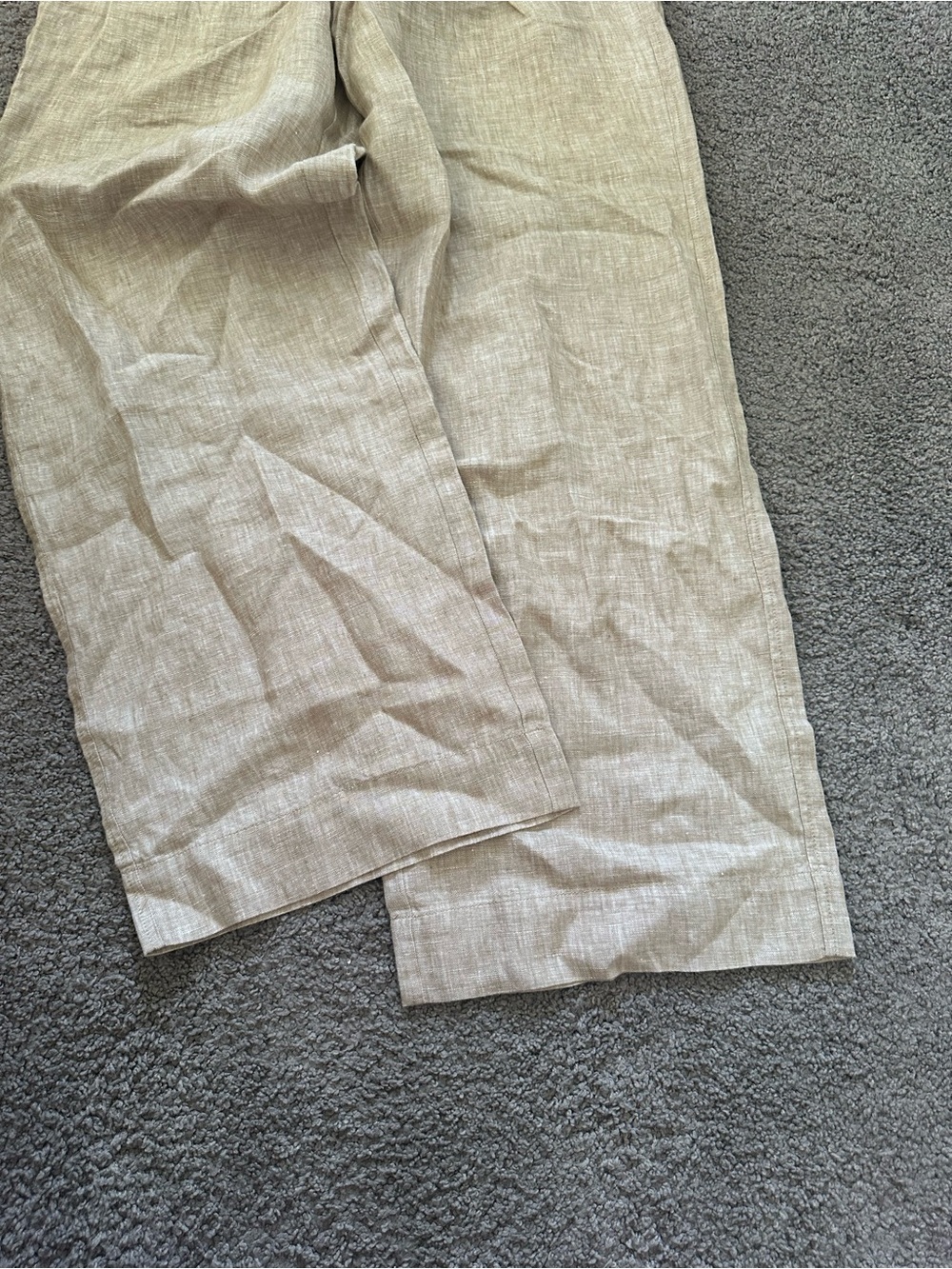Everlane European Flax Linen Way High Drape Pants - Picture 5 of 7
